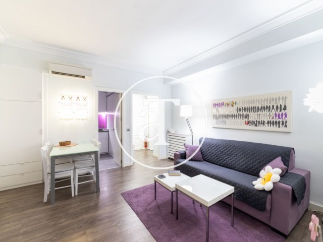 Location temporaire appartement avec chambre double à 300 mètres du Bernabeu